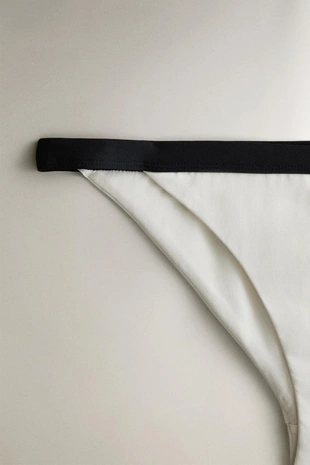 Плавки для пляжа с контрастной полосой- Заказать в России