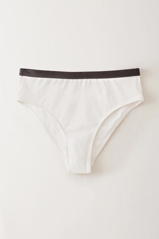 Плавки для пляжа с завышенной талией с контрастной полосой- Заказать в России