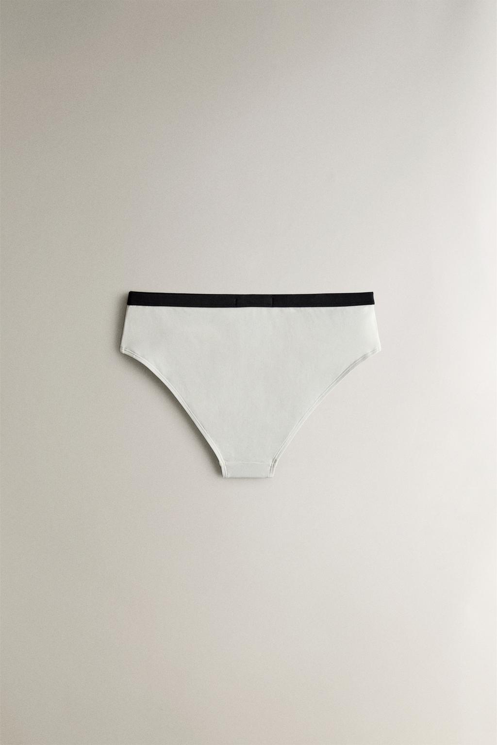 Плавки для пляжа с завышенной талией с контрастной полосой