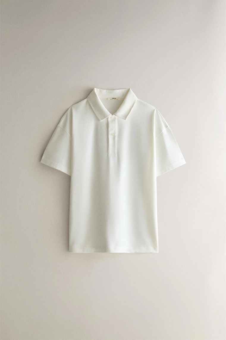 Пляжная хлопковая поло