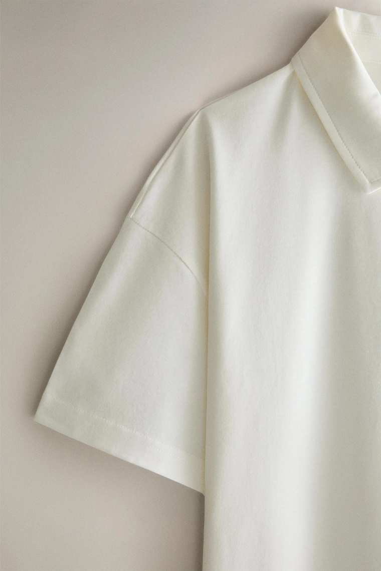 Пляжная хлопковая поло