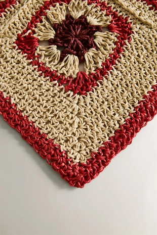 Цветной кружевной коврик- Заказать в России