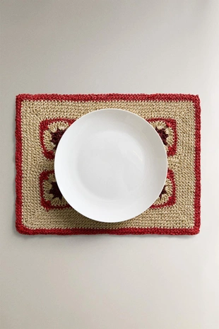 Цветной кружевной коврик- Заказать в России