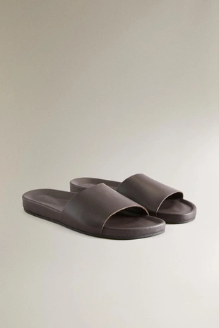 Кожаные сабо- Заказать в России