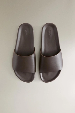 Кожаные сабо- Заказать в России