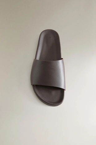 Кожаные сабо- Заказать в России