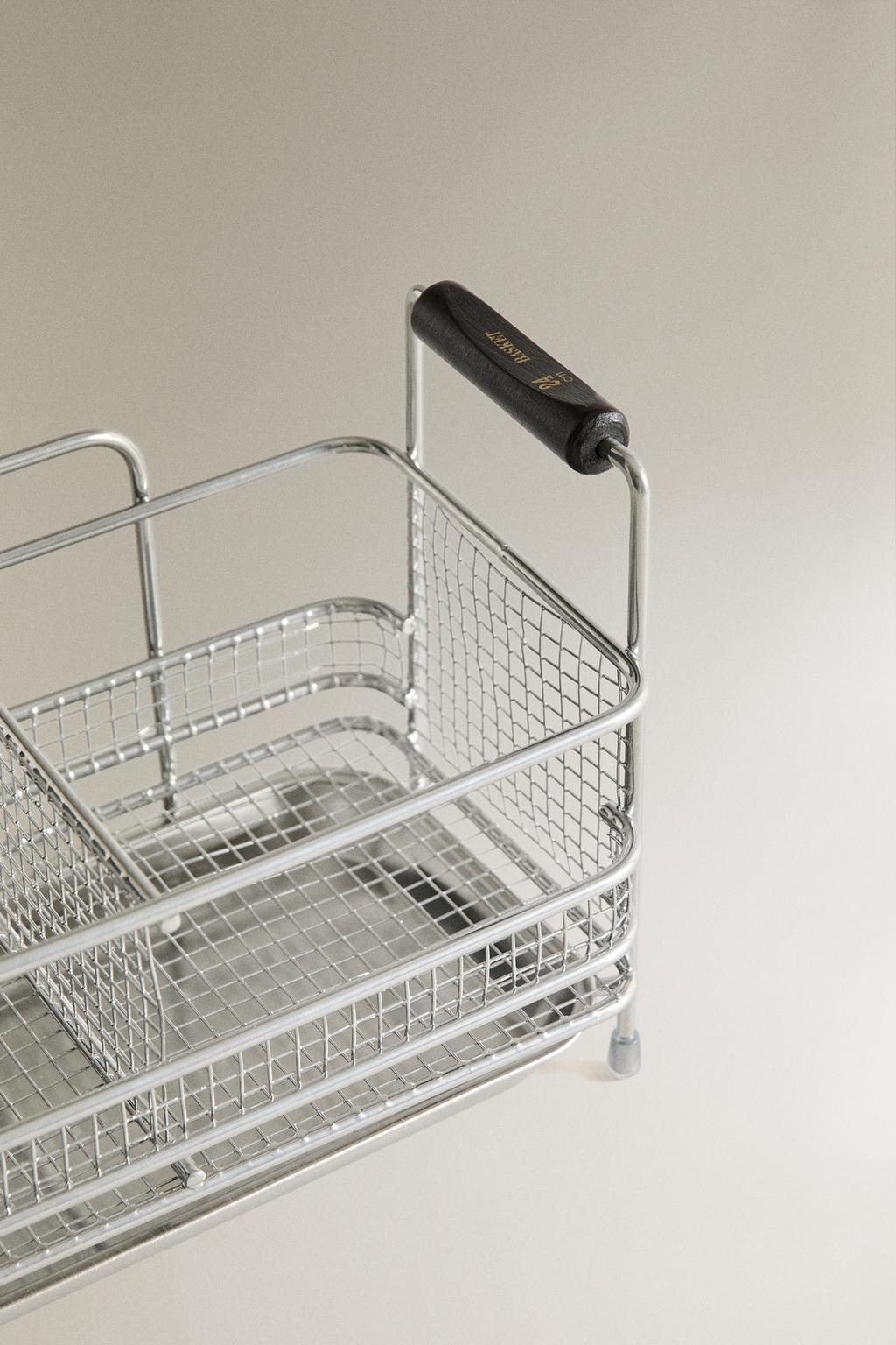 Металлический органайзер для мойки