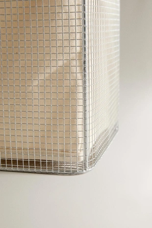 Металлическая корзина для белья- Заказать в России