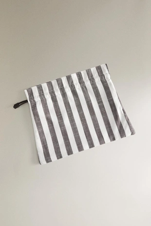 Сумочка мини в полоску- Заказать в России