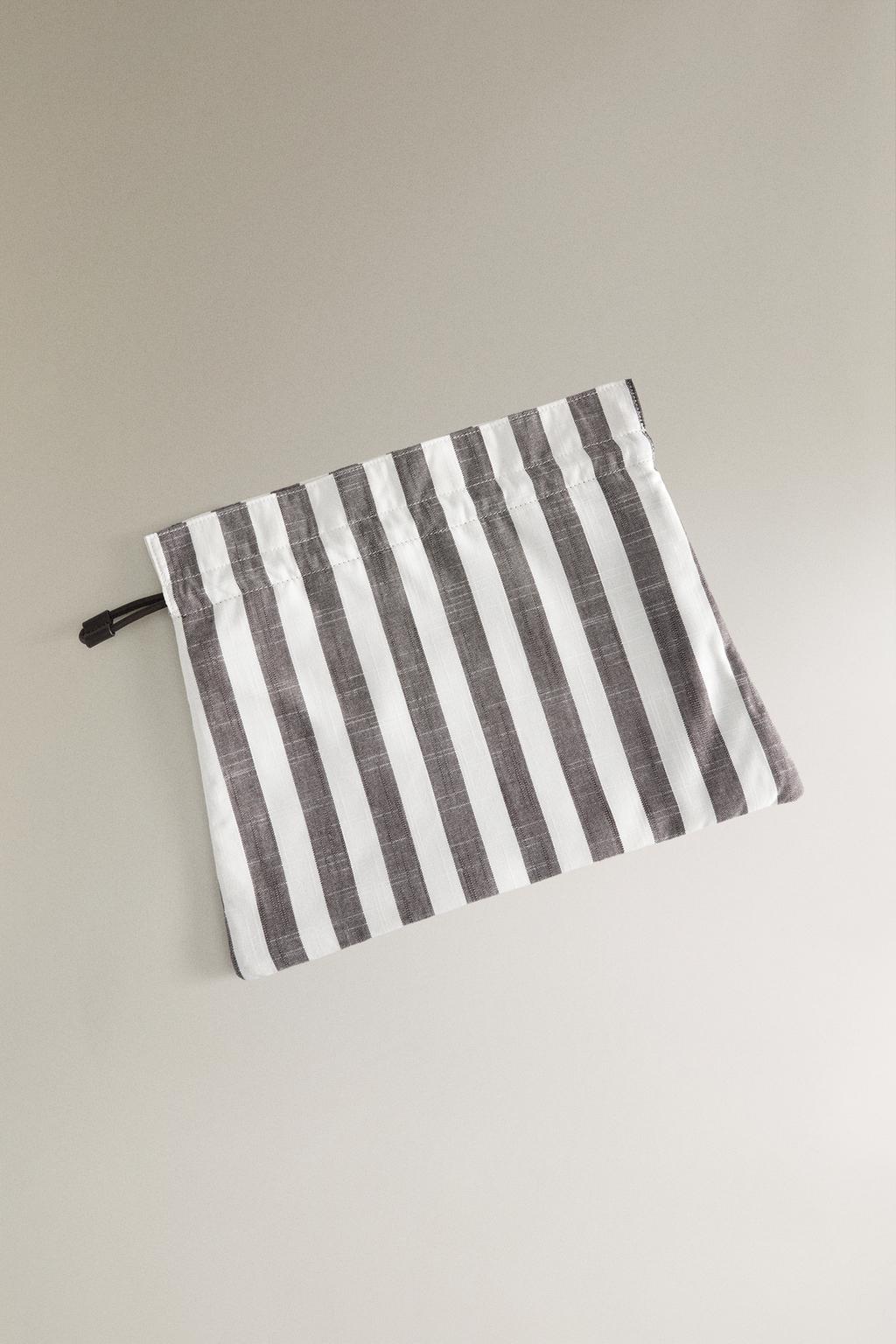Сумочка мини в полоску