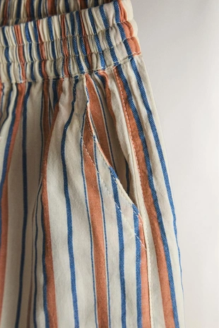 Детские полосатые пляжные брюки- Заказать в России