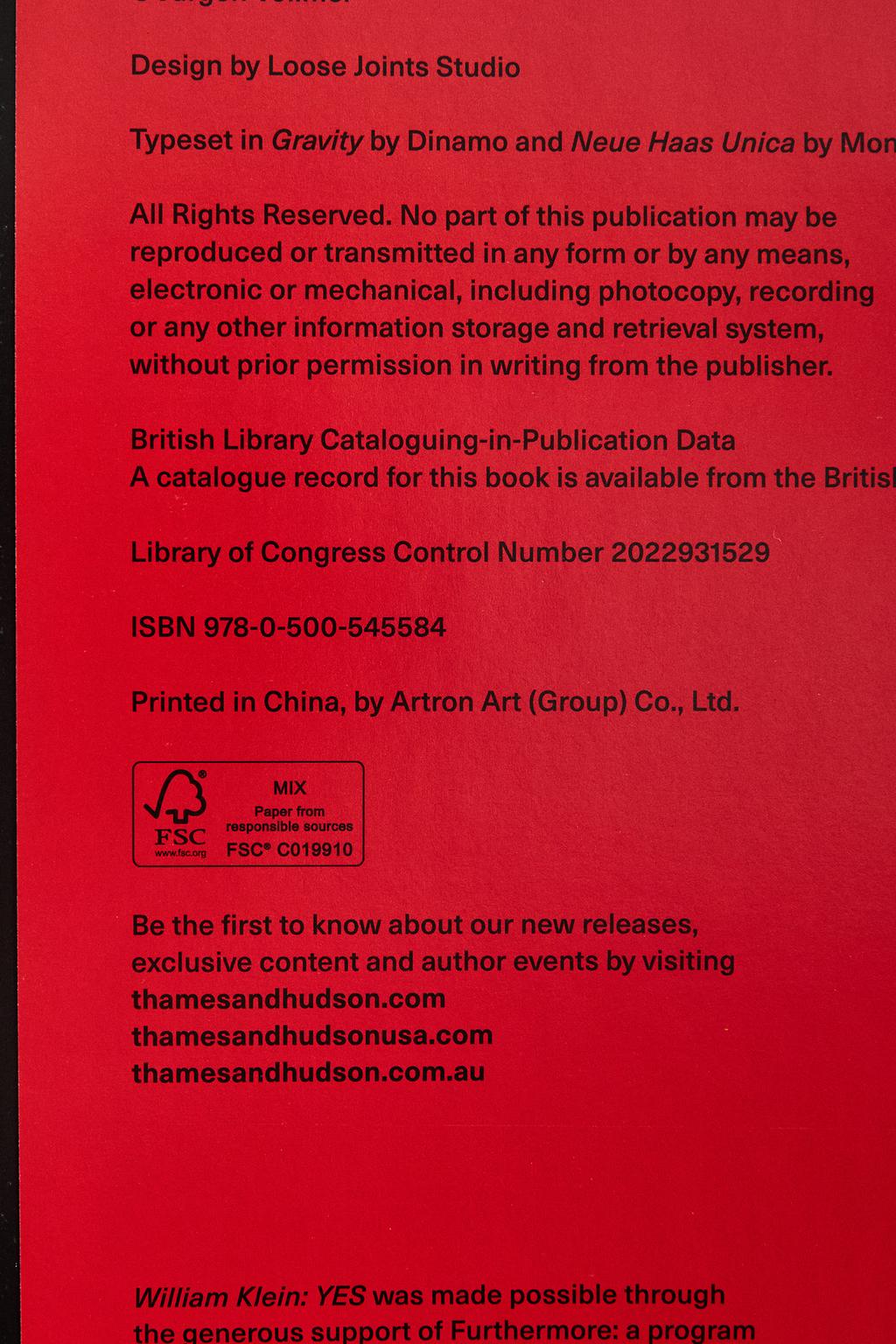 Книга уильяма кляйна