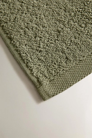 mid khaki | 7599/002/533 - Zara Набор высококачественных хлопковых рушников (набор из 3 штук)