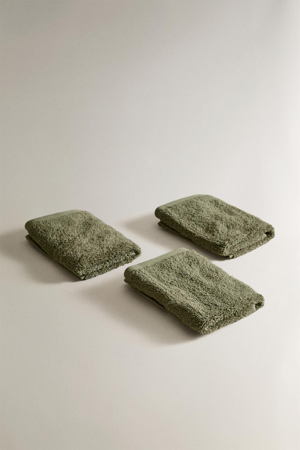 Набор высококачественных хлопковых рушников (набор из 3 штук)