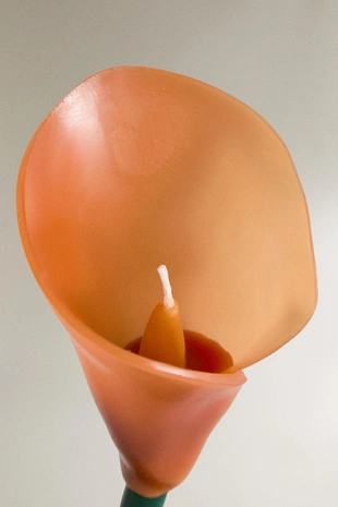 Декоративная цветочная свеча- Заказать в России