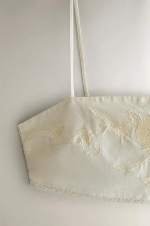 Топ с вышивкой- Заказать в России