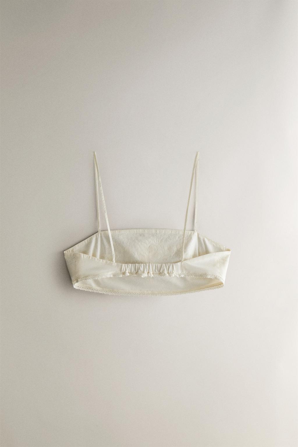 Топ с вышивкой