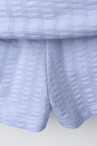 Юбка-шорты с цветочным принтом