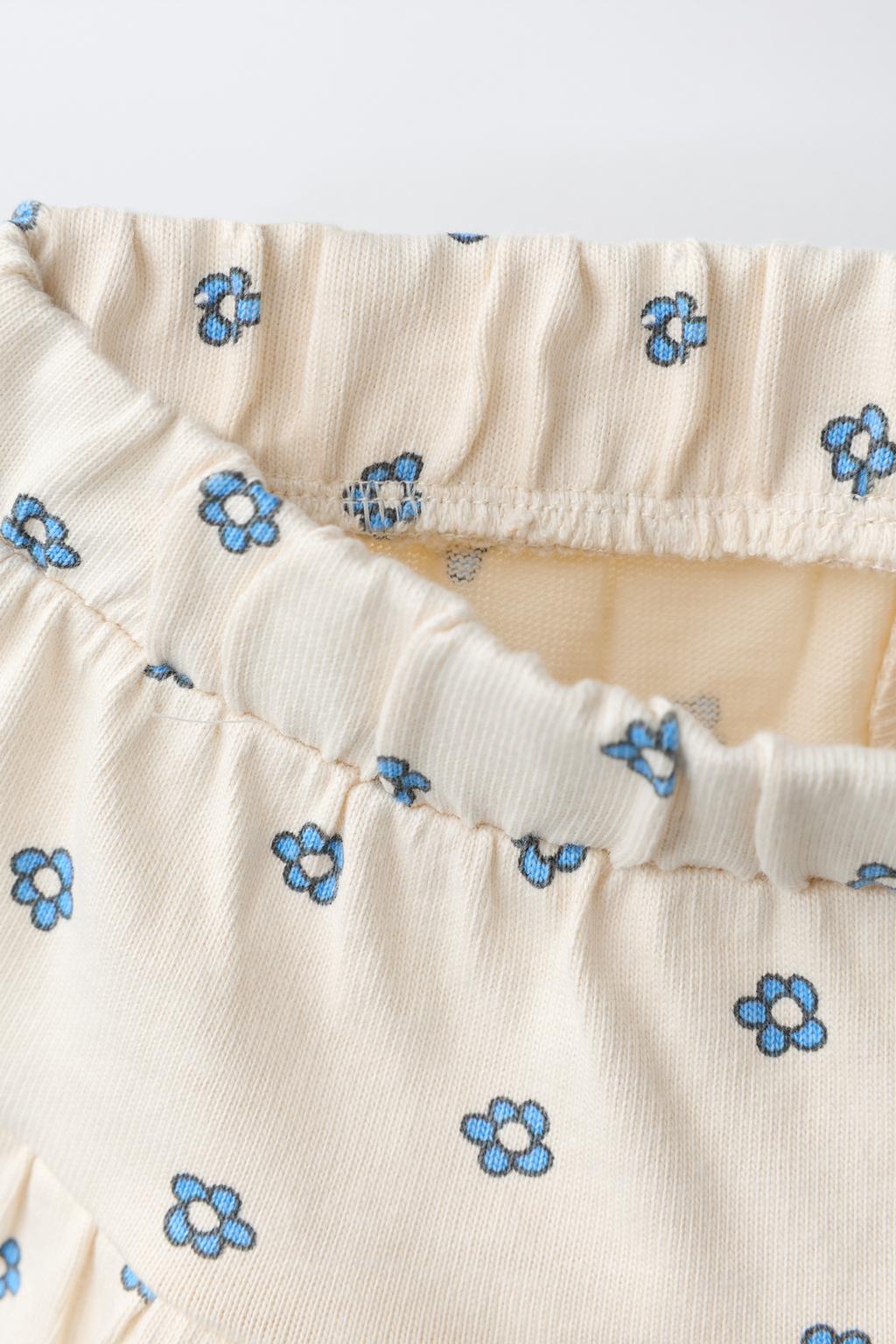 ШОРТЫ ИЗ МЯГКОЙ ТКАНИ С ПРИНТОМ