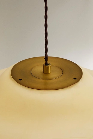 Потолочный светильник с крупным опалитом- Заказать в России