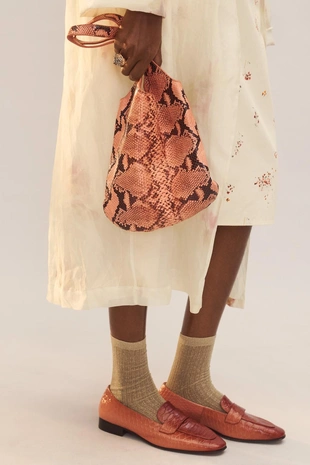 Лоферы из тисненой кожи limited edition- Заказать в России