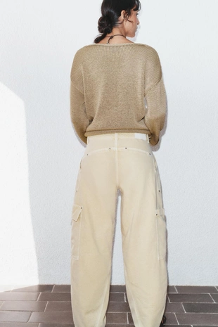 Джинсы Z1975 Barrel карго со средней посадкой- Заказать в России