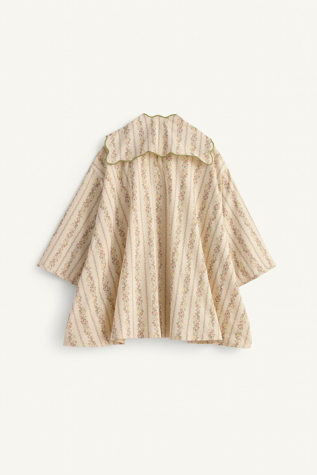 Платье с шарфом в цветочном принте (limited edition)