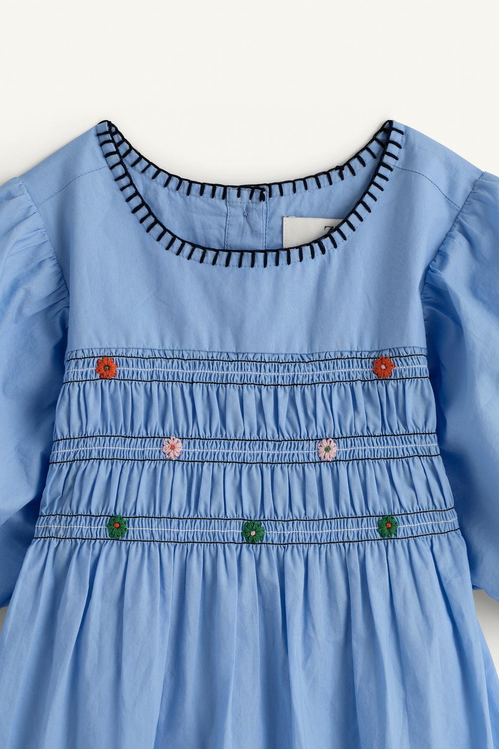 Платье с цветочной вышивкой из лимитированной коллекции