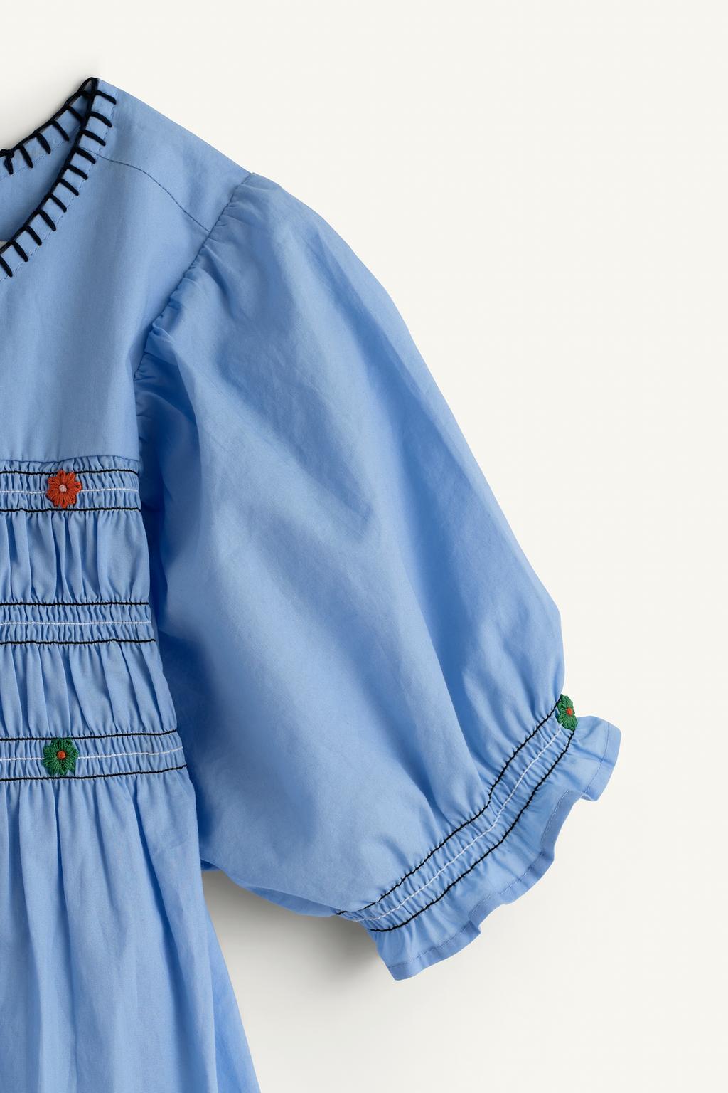 Платье с цветочной вышивкой из лимитированной коллекции