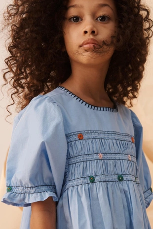 Платье с цветочной вышивкой из лимитированной коллекции- Заказать в России