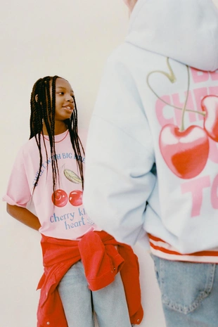 Худи с принтом «фрукты»