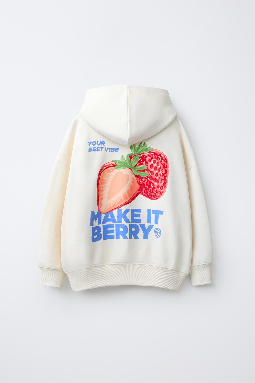 ХУДИ С ПРИНТОМ «ФРУКТЫ»