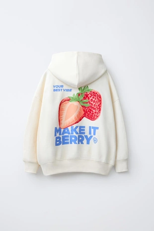 Худи с принтом «фрукты»