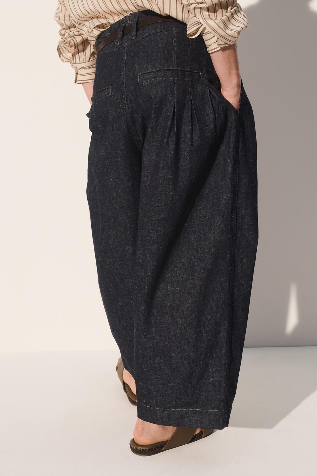 Джинсы с мягкими пузырями