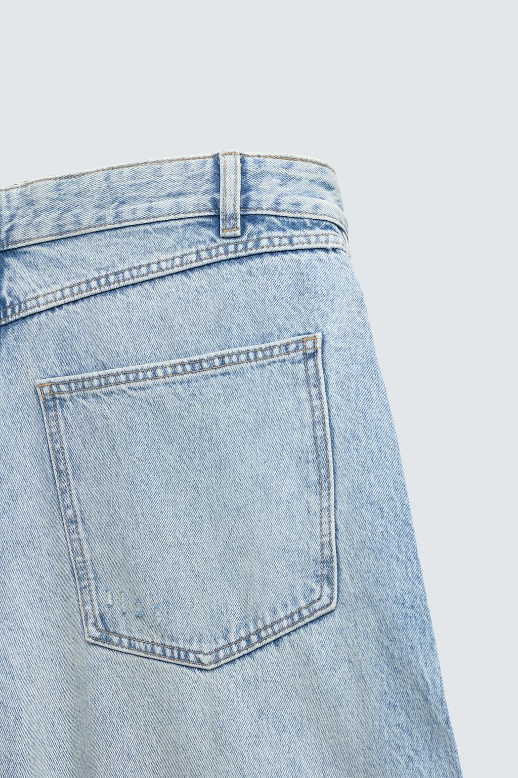 ДЖИНСЫ BALLOON FIT НА МОЛНИИ