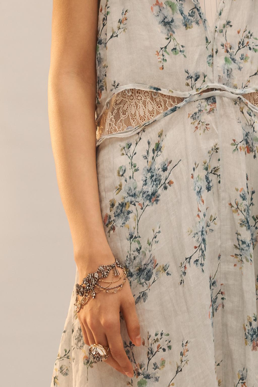 Платье с рисунком из рами limited edition