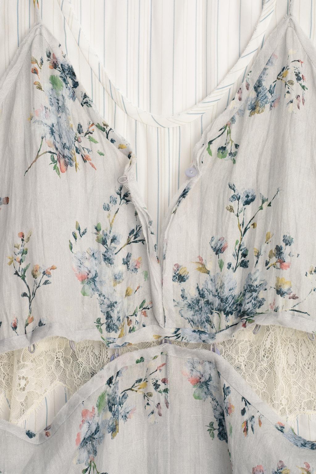 Платье с рисунком из рами limited edition