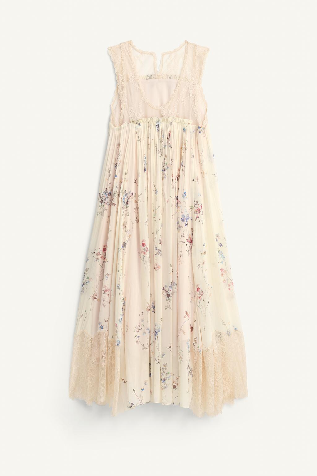 Платье из кружева смешанной ткани limited edition