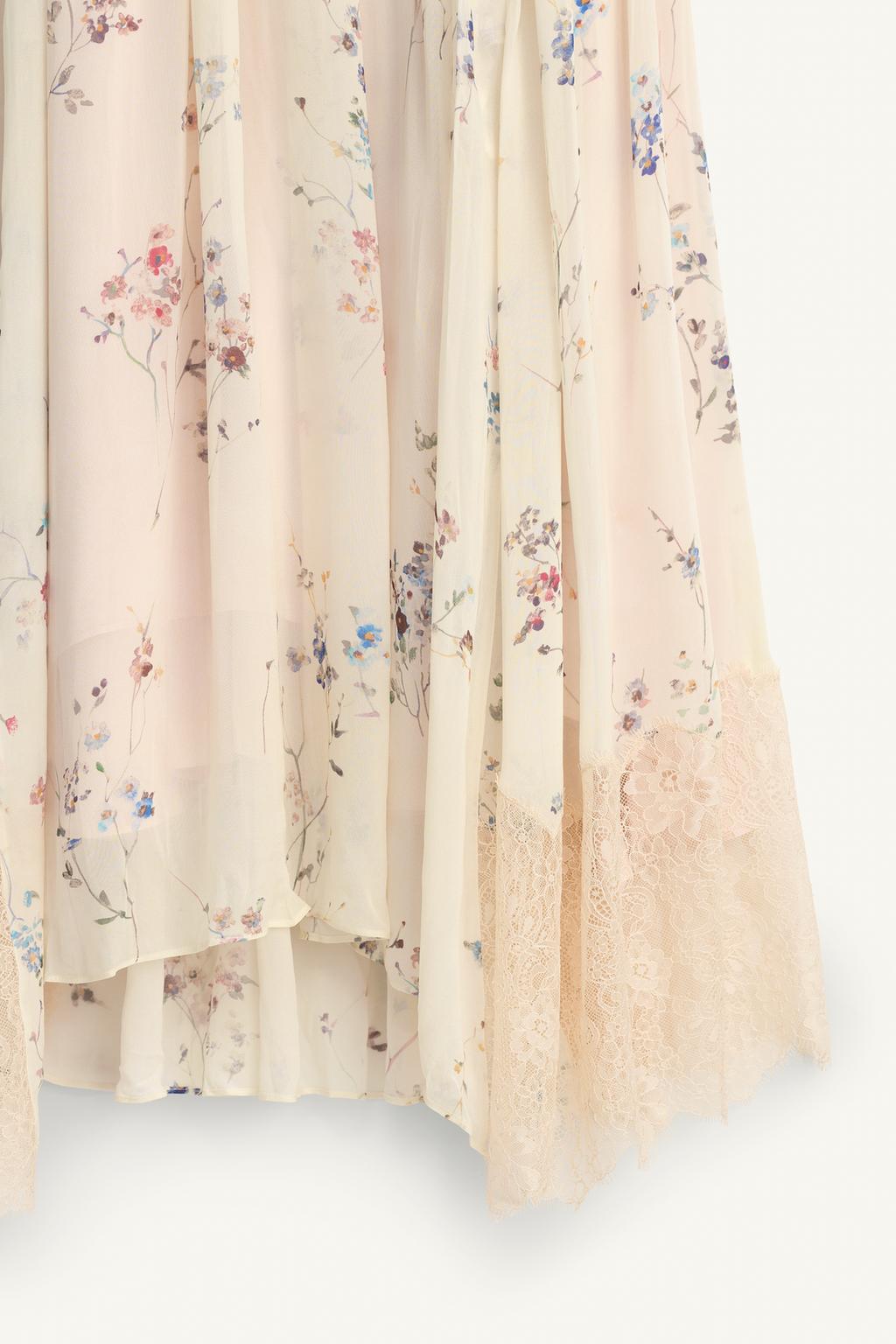 Платье из кружева смешанной ткани limited edition