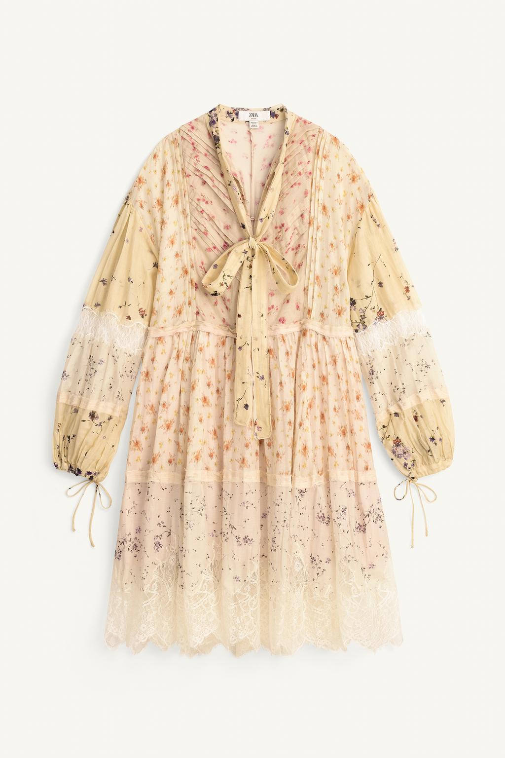 Платье с ограниченным выпуском из печатной лоскутной ткани