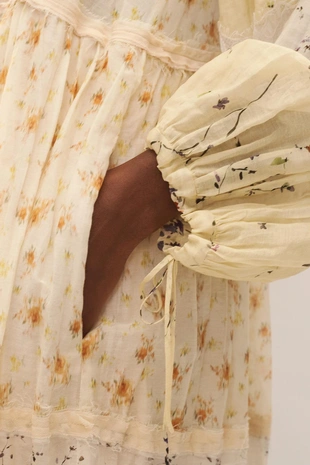 Платье с ограниченным выпуском из печатной лоскутной ткани- Заказать в России