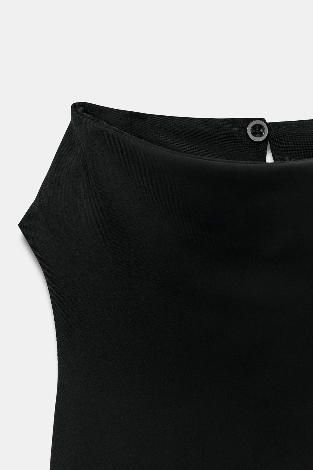 ПЛАТЬЕ ХАЛТЕР С КРУЖЕВОМ