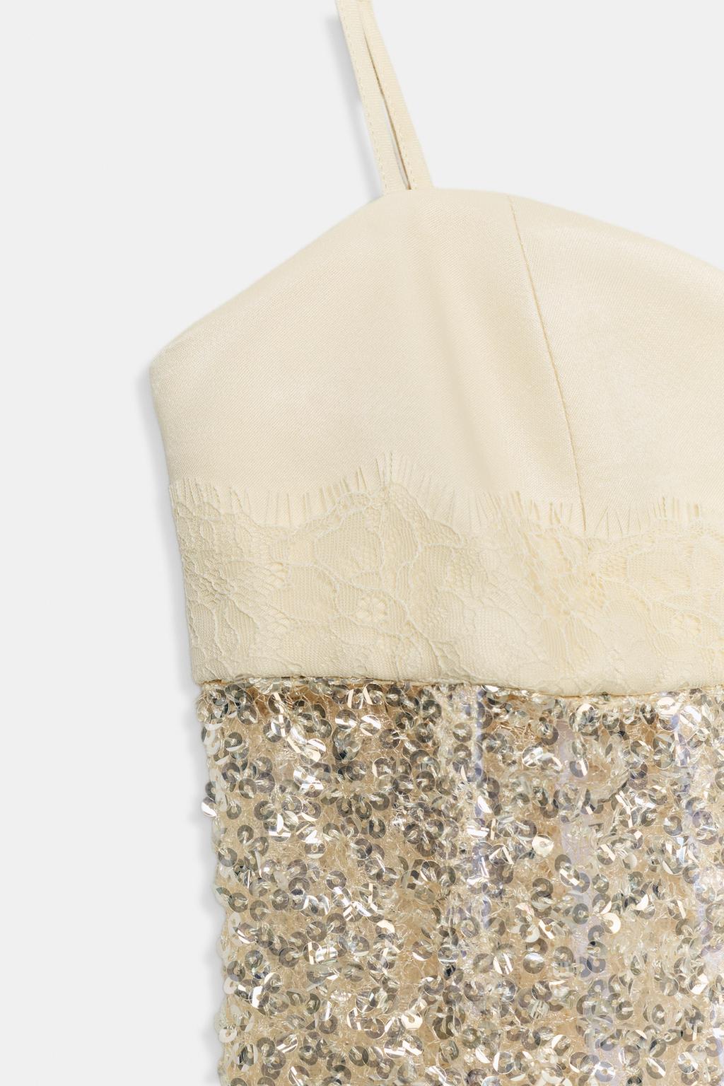 ТОП-КОРСЕТ С ПАЙЕТКАМИ