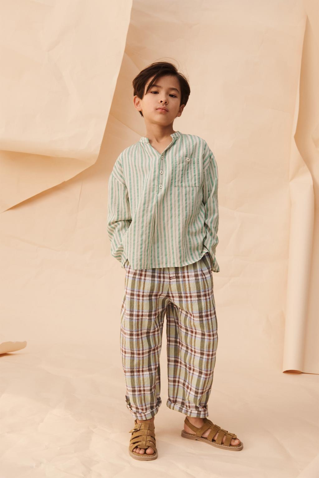 Рубашка с полосками и карманом (лимитированная коллекция)