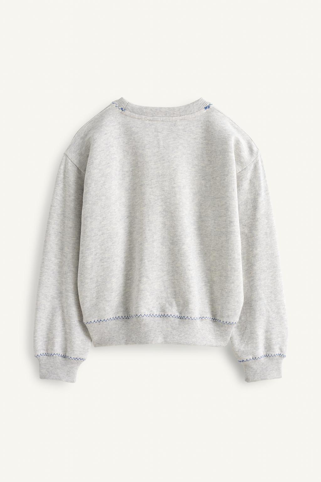 Свитшот с вышивкой из коллекции limited edition