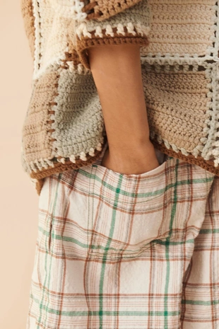 Бермуды в клетку ограниченной серии- Заказать в России