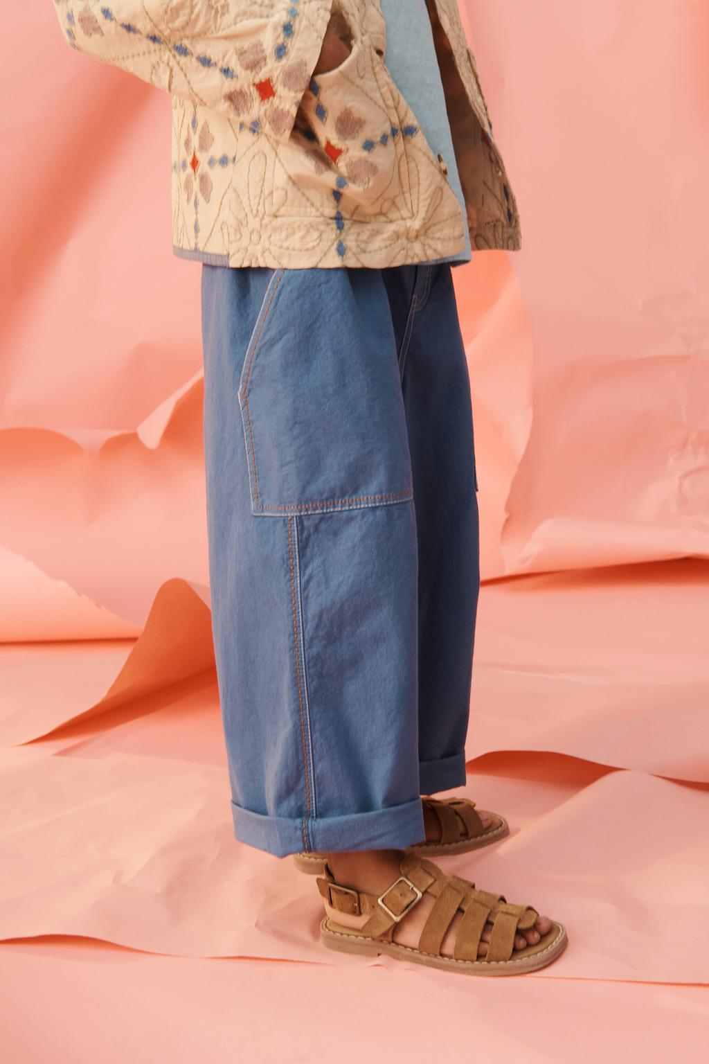 Брюки лимитированной коллекции с контрастной строчкой