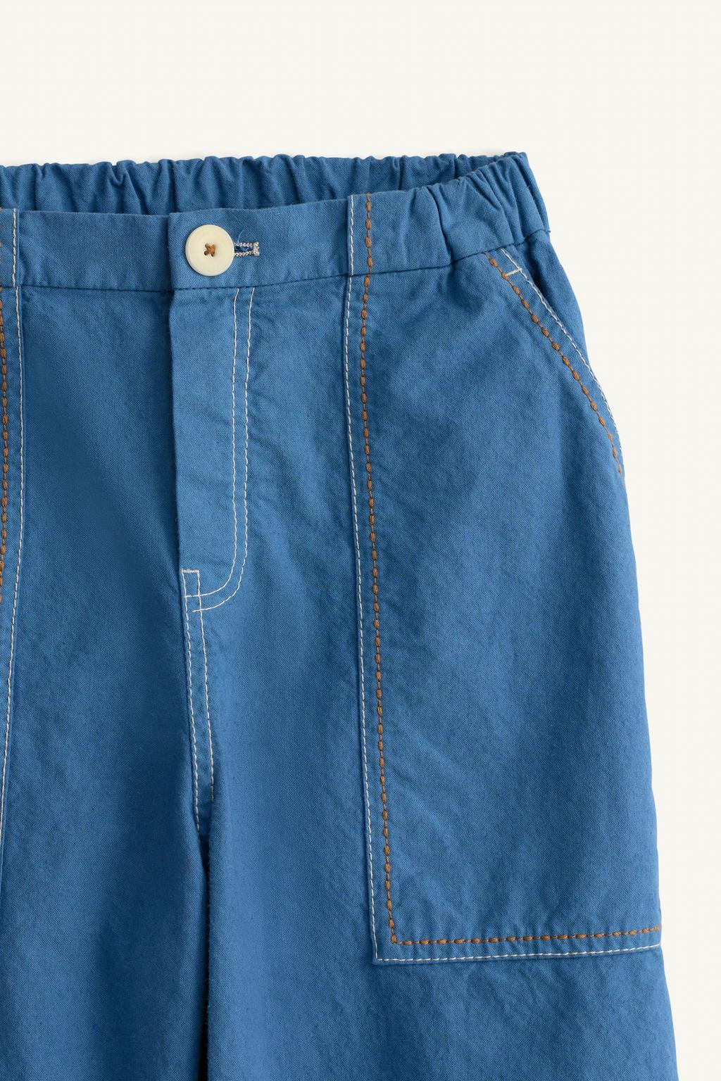 Брюки лимитированной коллекции с контрастной строчкой