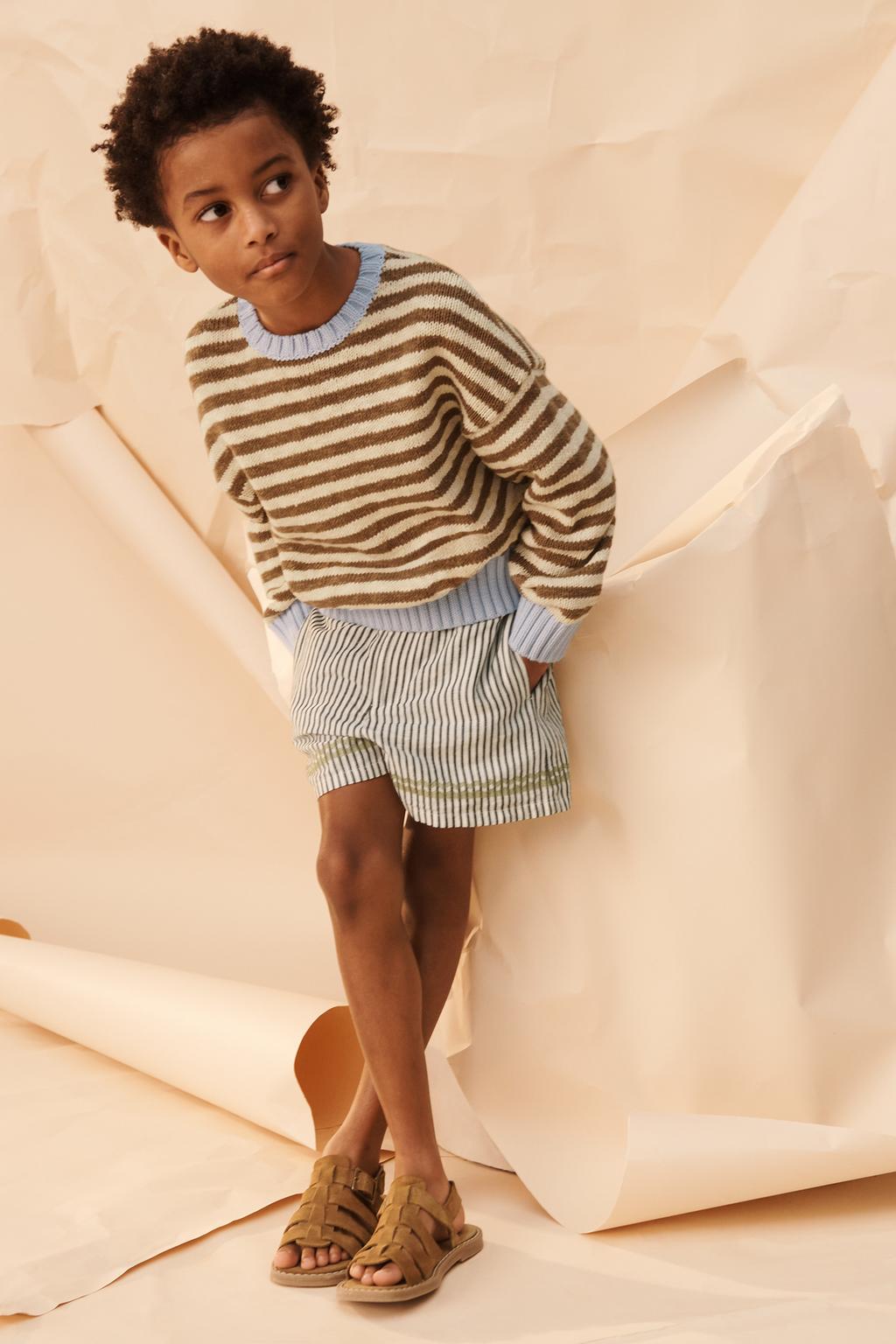 Джемпер с полосками ограниченной коллекции