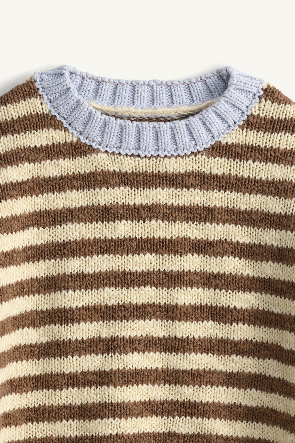 Джемпер с полосками ограниченной коллекции